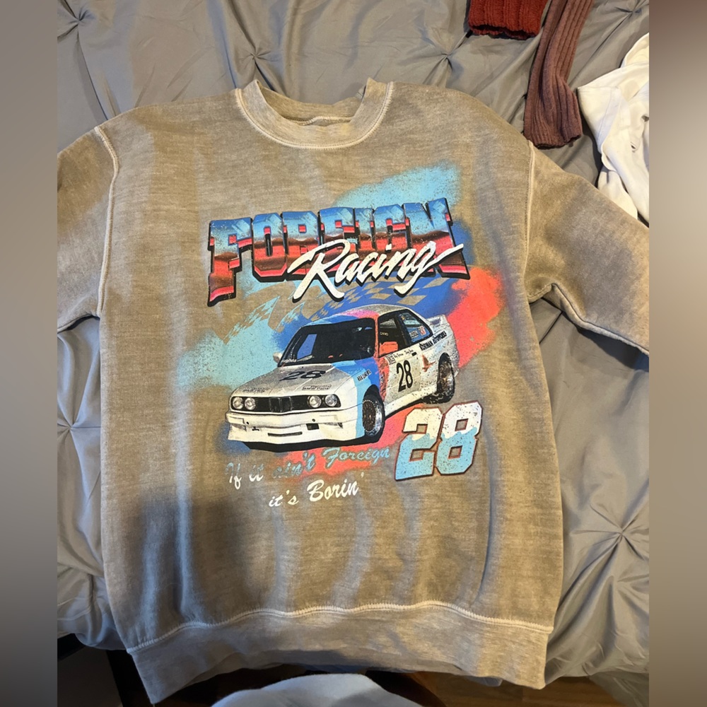 Pacsun crewneck!! Very comfortable, worn in